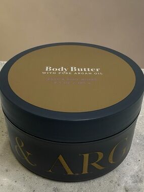 Bath & Body Works Body Butter Birch & Argan 6.5oz w/Pure Argan Oil Moisturizer